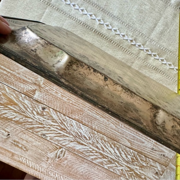 2 Vintage Rogers Silver Platter/Trays: WM Round 15” & FB Oblong 16.5”x 11.5” VYG - Picture 6 of 14